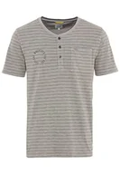 Koszulki męskie - camel active T-shirt męski, Stone Gray, S - miniaturka - grafika 1