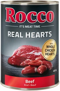 Zestaw mieszany Rocco Real Hearts, 24 x 400 g - 2 smaki - Mokra karma dla psów - miniaturka - grafika 1