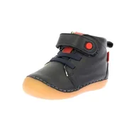Botki damskie - KICKERS Unisex Chłopiec Kinder SONIZIKRO Botki, Granatowe, 19 EU, granatowy, 19 EU - miniaturka - grafika 1