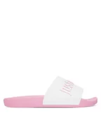 Klapki i japonki damskie - Just Cavalli Klapki 80RA3SZ1 ZSE50 Różowy - miniaturka - grafika 1