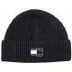 Czapki damskie - Czapka Tjm Collegiate Short Beanie AM0AM10387 C87 (TH571-a) Tommy Hilfiger - miniaturka - grafika 1