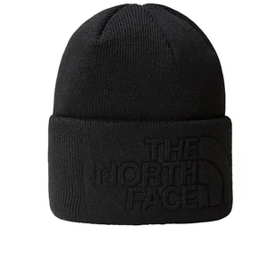 Czapka The North Face Urban Embrossed Beanie 0A7WJHJK31 - czarne - Czapki i chusty sportowe męskie - miniaturka - grafika 1