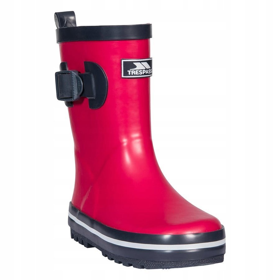 TRESPASS KALOSZE DZIECIĘCE CZERWONE GUMOWCE GUMOFILCE 26 6AA