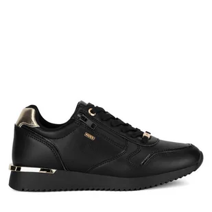 Sneakersy MEXX MI001008243W Czarny - Sneakersy damskie - miniaturka - grafika 1