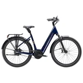 Rowery elektryczne - Trek District Plus 5 o niskim przekroku 400Wh L Deep Dark Blue - miniaturka - grafika 1