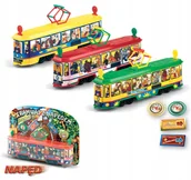 Zabawki zdalnie sterowane - tramwaj z napędem na blistrze 34cm M40 - miniaturka - grafika 1