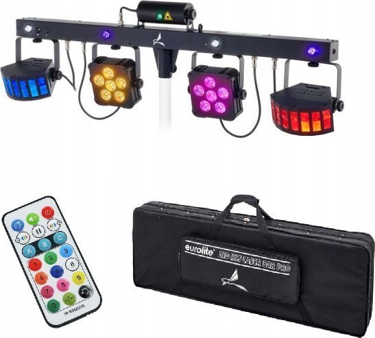 Zestaw Oświetleniowy Eurolite LED KLS Laser Bar Pro FX DMX 4w1Nowy