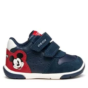 Buty dla chłopców - Sneakersy Geox B Zapito B566CB 05422 C0735 Granatowy - miniaturka - grafika 1