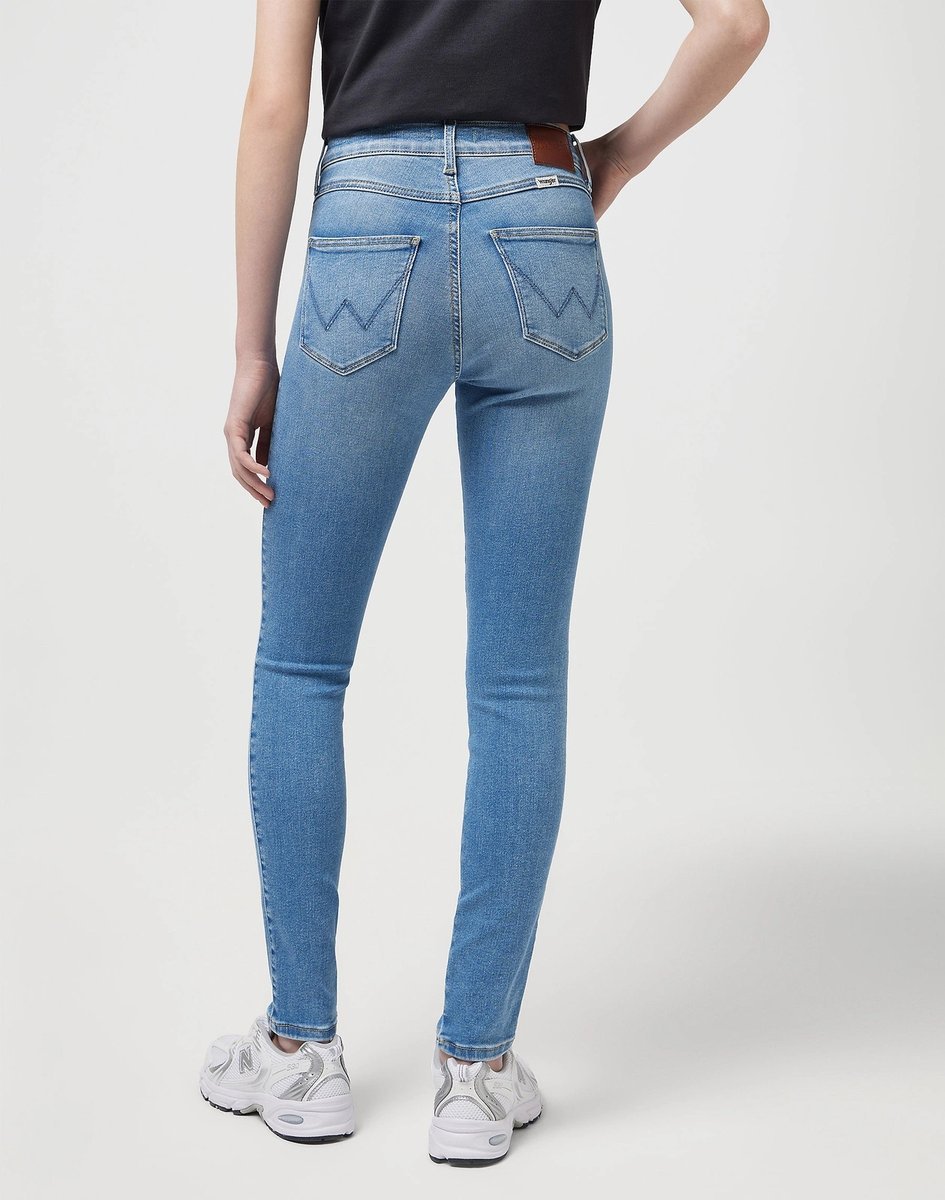 WRANGLER HIGH SKINNY BLUE LOVE 112342896 28/34