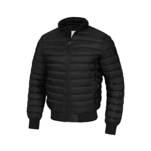 Pit Bull Kurtka Zimowa Męska Lancaster Black - Kurtki i kamizelki sportowe męskie - miniaturka - grafika 1