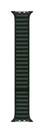 Akcesoria do zegarków - Apple ML7Q3ZM/A Pasek z karbowanej skóry w kolorze zielonej sekwoi do koperty 41 mm - rozmiar M/L - Kup na Raty - - miniaturka - grafika 1