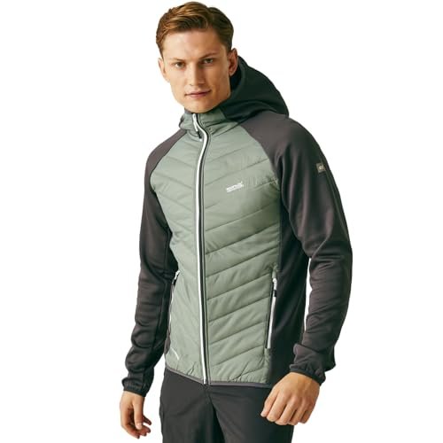 Regatta Męska wyściełana kurtka z kapturem Soft Shell Wyściełany płaszcz (1 szt.)