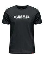 Koszulki i topy damskie - Hummel Koszulka "Legacy" w kolorze czarnym - miniaturka - grafika 1