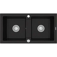 Zlewozmywaki - Mexen Mario zlewozmywak granitowy 6504822000-73 - miniaturka - grafika 1