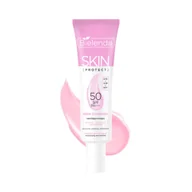 Kremy do twarzy - Bielenda Krem ochronny SPF 50 nawilżająco - kojący PA++++, UVA + UVB + HEV - miniaturka - grafika 1
