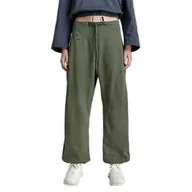Spodnie damskie - G-STAR RAW Snow Wide Leg damskie spodnie do biegania, Zielony (Lt Hunter D22243-d163-8165), XL - miniaturka - grafika 1