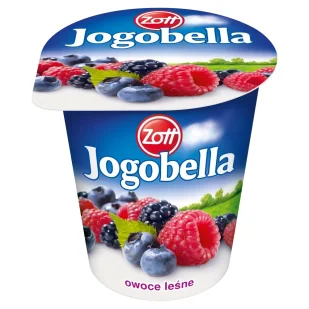 Zott Jogobella - Jogurt owocowy o smaku owoców leśnych - Kefiry, jogurty, maślanki - miniaturka - grafika 1