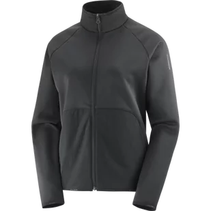 BLUZA SALOMON ESSENTIAL WARM FZ W C22258 - Koszulki sportowe damskie - miniaturka - grafika 1