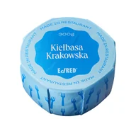 Szybkie dania obiadowe - Rzemieślnicza konserwa w puszce Ed RED Cold Deli Kiełbasa krakowska 300 g - ONE SIZE - miniaturka - grafika 1