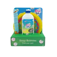 Bańki mydlane - Fru Blu Zestaw akcesoriów + płyn 0,4l - miniaturka - grafika 1