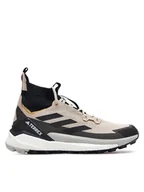 Buty trekkingowe męskie - adidas Trekkingi Terrex Free Hiker 2.0 Hiking IE5117 Beżowy - miniaturka - grafika 1