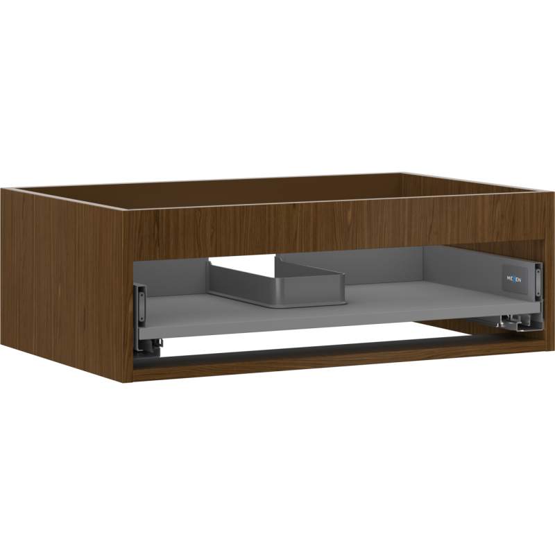 Mexen Box-A korpus szafki podumywalkowej 70 cm, 1 szuflada, orzech - 91AX0-0700-235-1-86