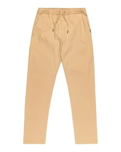 Quiksilver Spodnie Taxer Straight Twill Pant Brązowe XL - Spodnie męskie - miniaturka - grafika 1