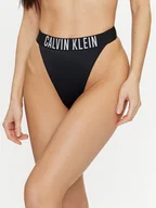 Stroje kąpielowe - Calvin Klein Swimwear Dół od bikini KW0KW02579 Czarny - miniaturka - grafika 1