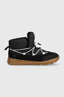 Buty dla dziewczynek - Camper śniegowce dziecięce K900324 Ergo Kids kolor czarny - grafika 1