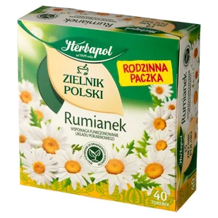 Herbapol Rumianek Ex40 herbatka ekspresowa ziołowa - Herbata - miniaturka - grafika 1