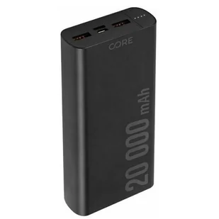FOREVER Core SPF-02 20000mAh Czarny - Powerbanki - miniaturka - grafika 1