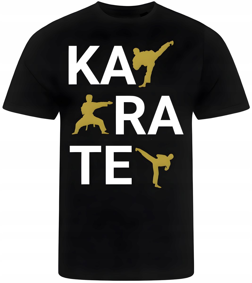 KOSZULKA MĘSKA NADRUK KARATE SPORTOWA PREZENT PREMIUM S