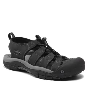 Keen Sandały Newport 1022247 Black/Steel Grey - Sandały damskie - miniaturka - grafika 1