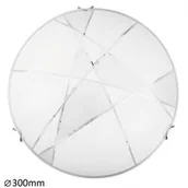 Lampy sufitowe - Rabalux PLAFON nowoczesna Oprawa sufitowa ETERNA 3949 IP20 Biały przezroczysty - miniaturka - grafika 1