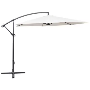 vidaXL vidaXL Parasol na wysięgniku 3 m, biały piasek - Parasole ogrodowe - miniaturka - grafika 2