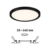Oprawy, klosze i abażury - Paulmann Areo panel LED okrągły 3 000 K Ø17,5cm - miniaturka - grafika 1