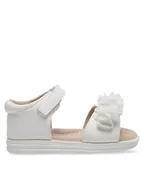 Buty dla dziewczynek - Nelli Blu Sandały CM230519-20 Biały - miniaturka - grafika 1