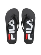 Klapki i japonki męskie - Fila Japonki Troy Slipper FFM0007.80010 Czarny - miniaturka - grafika 1