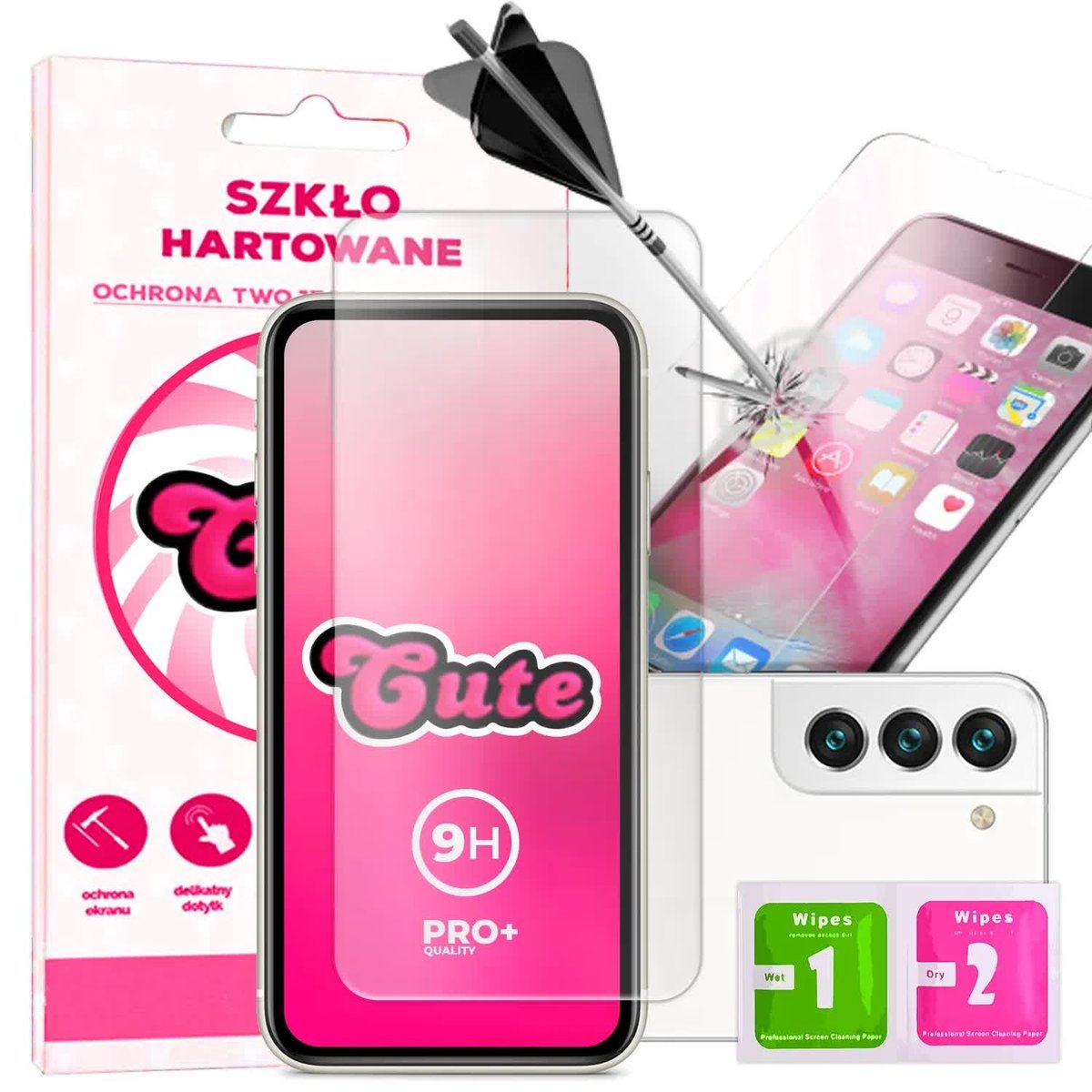 Szkło Hartowane 9H Ochrona Na Ekran Do IPHONE 15
