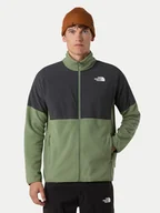 Bluzy męskie - The North Face Polar Glacier NF0A89JG Zielony Regular Fit - miniaturka - grafika 1