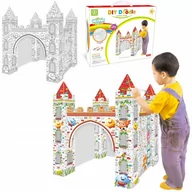 Zabawki kreatywne - WOOPIE ART&FUN Domek do Kolorowania + 6 Flamastrów - miniaturka - grafika 1