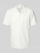 Koszule męskie - Koszula casualowa o kroju regular fit z kołnierzykiem typu resort model ‘ANTE’ - miniaturka - grafika 1