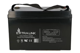 ExtraLink EXTRALINK AKUMULATOR BATTERY ACCUMULATOR 12V 100AH EX.9786 - Baterie do zasilaczy awaryjnych UPS - miniaturka - grafika 3