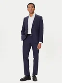 Garnitury - HUGO Garnitur Arti-Hesten253X 50544524 Granatowy Extra Slim Fit - miniaturka - grafika 1