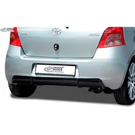 Akcesoria tuningowe - Tylny fartuch 'Diffuser' Yaris P9 2005-2008 (ABS czarny błyszczący) - miniaturka - grafika 1