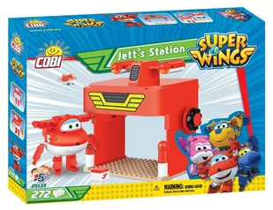 Cobi Super Wings Garaż 25133 - Klocki - miniaturka - grafika 1