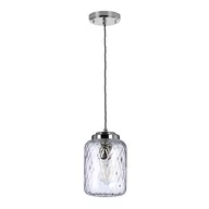 Lampy sufitowe - Sola lampa wisząca srebrna SOLA-P Elstead Lighting - miniaturka - grafika 1