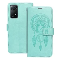 Etui i futerały do telefonów - OEM Kabura Mezzo Book Do Xiaomi Redmi Note 11 / 11s Łapacz Snów Zielony - miniaturka - grafika 1