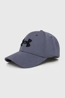Czapki męskie - Under Armour czapka z daszkiem kolor niebieski z aplikacją - miniaturka - grafika 1