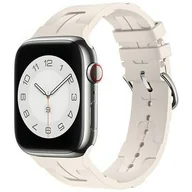 Akcesoria do smartwatchy - Beline pasek Apple Watch Silicone Ultra 38/40/41mm beżowy /starlight box - miniaturka - grafika 1
